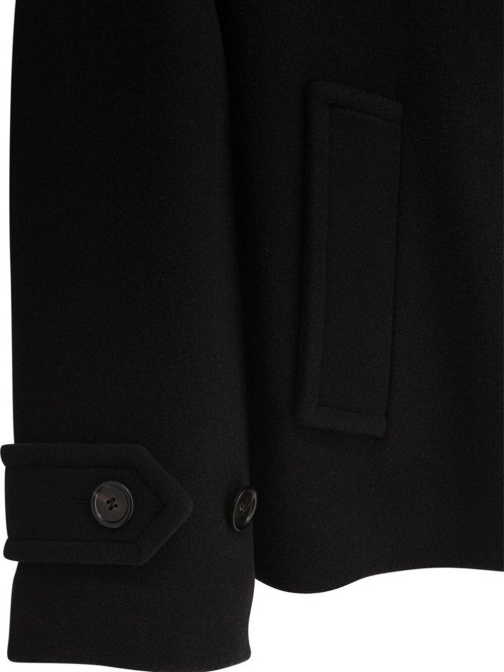 Chloé Short Wool Coat Tag Size 36 Women - Picture 3 of 4